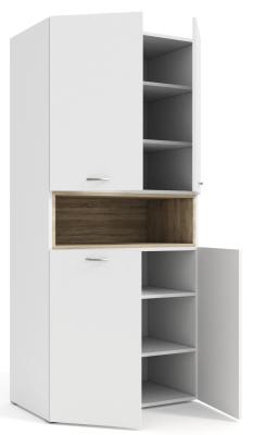 Шафа 4Д + ніша "Тоскана" ДСП (ш.1000 / в.2225 / г.570)