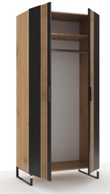 Шафа 2Д "Лайн Декор" МДФ (ш.1000 / в.2225 / г.570)